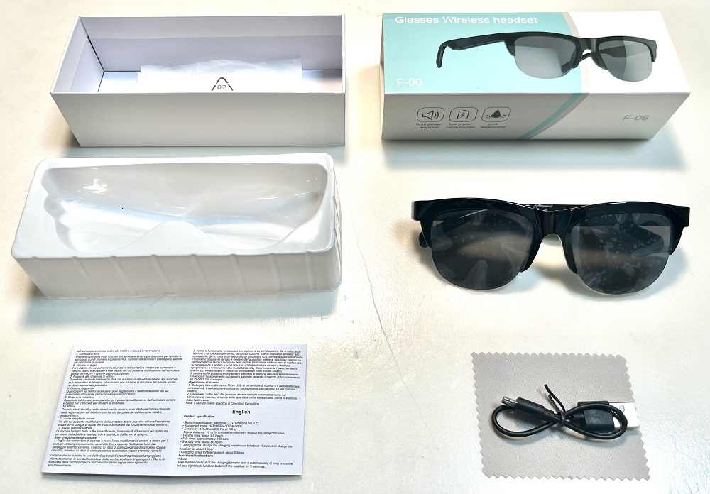 BluWear Smart Bluetooth Glasses – Sunglasses